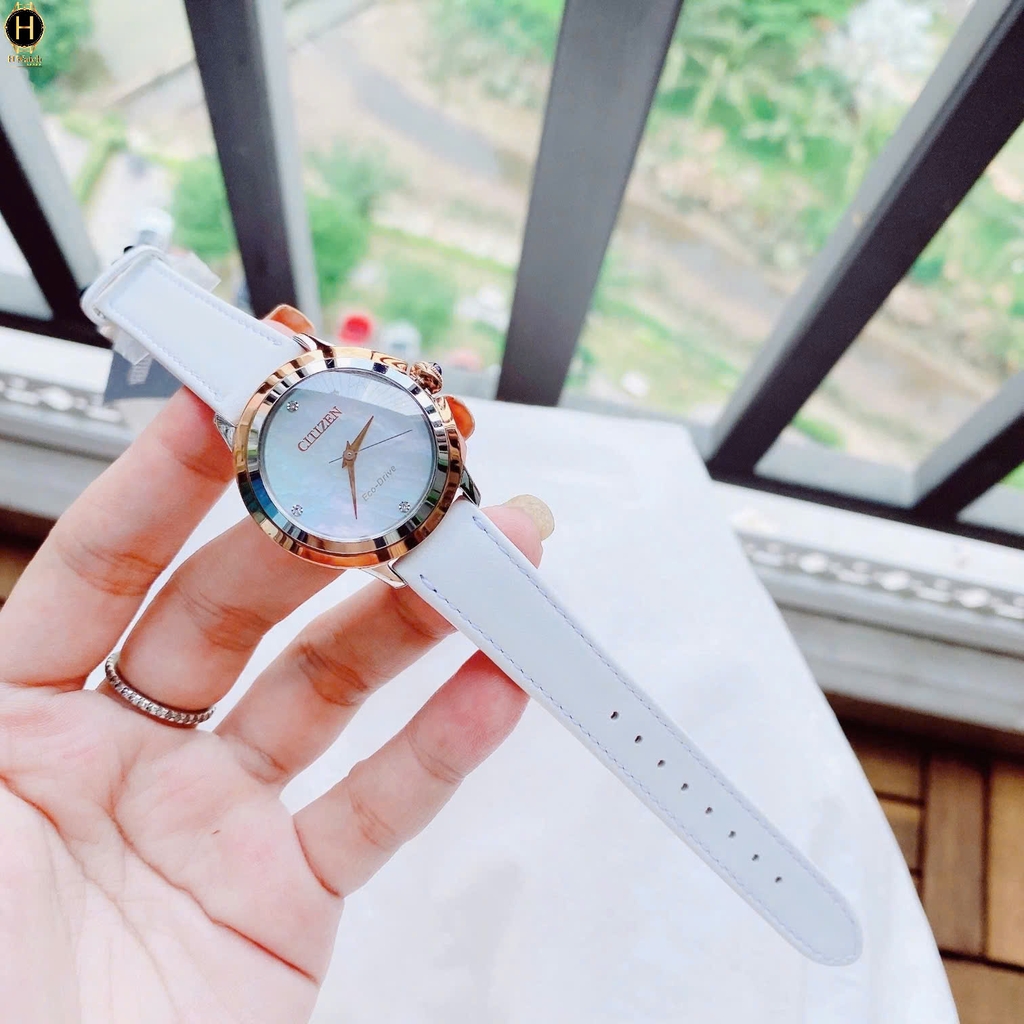 Đồng Hồ Nữ Citizen Quartz Eco-Drive Ceci EM0796-08Y