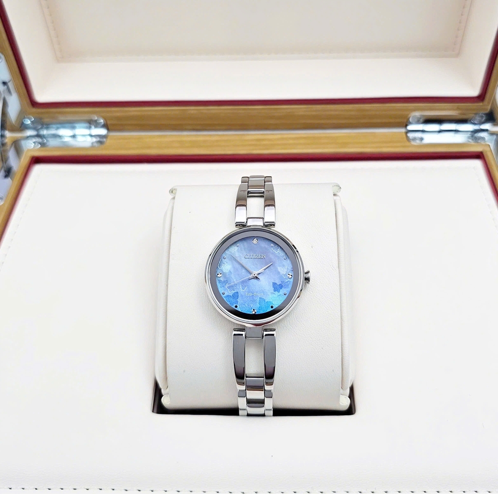 Đồng Hồ Nữ Citizen Quartz Eco-Drive EM0801-85N