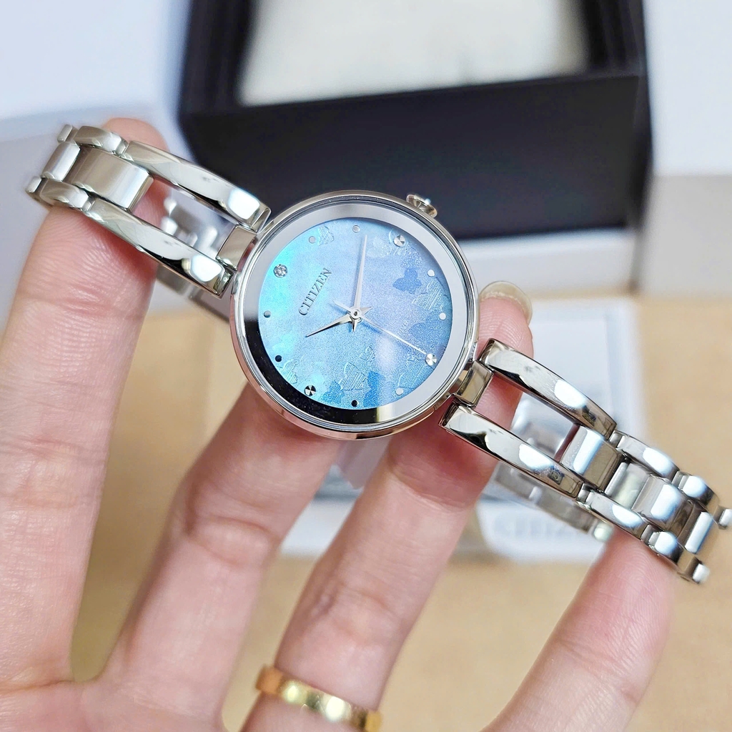Đồng Hồ Nữ Citizen Quartz Eco-Drive EM0801-85N