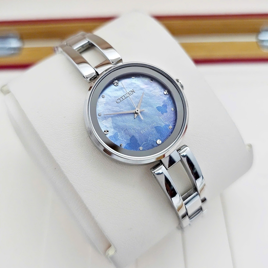 Đồng Hồ Nữ Citizen Quartz Eco-Drive EM0801-85N