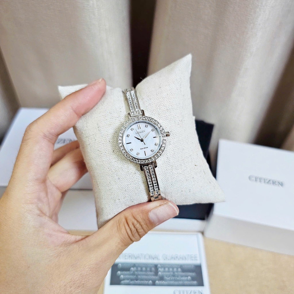Đồng Hồ Nữ Citizen Quartz Eco-Drive EM0860-51D