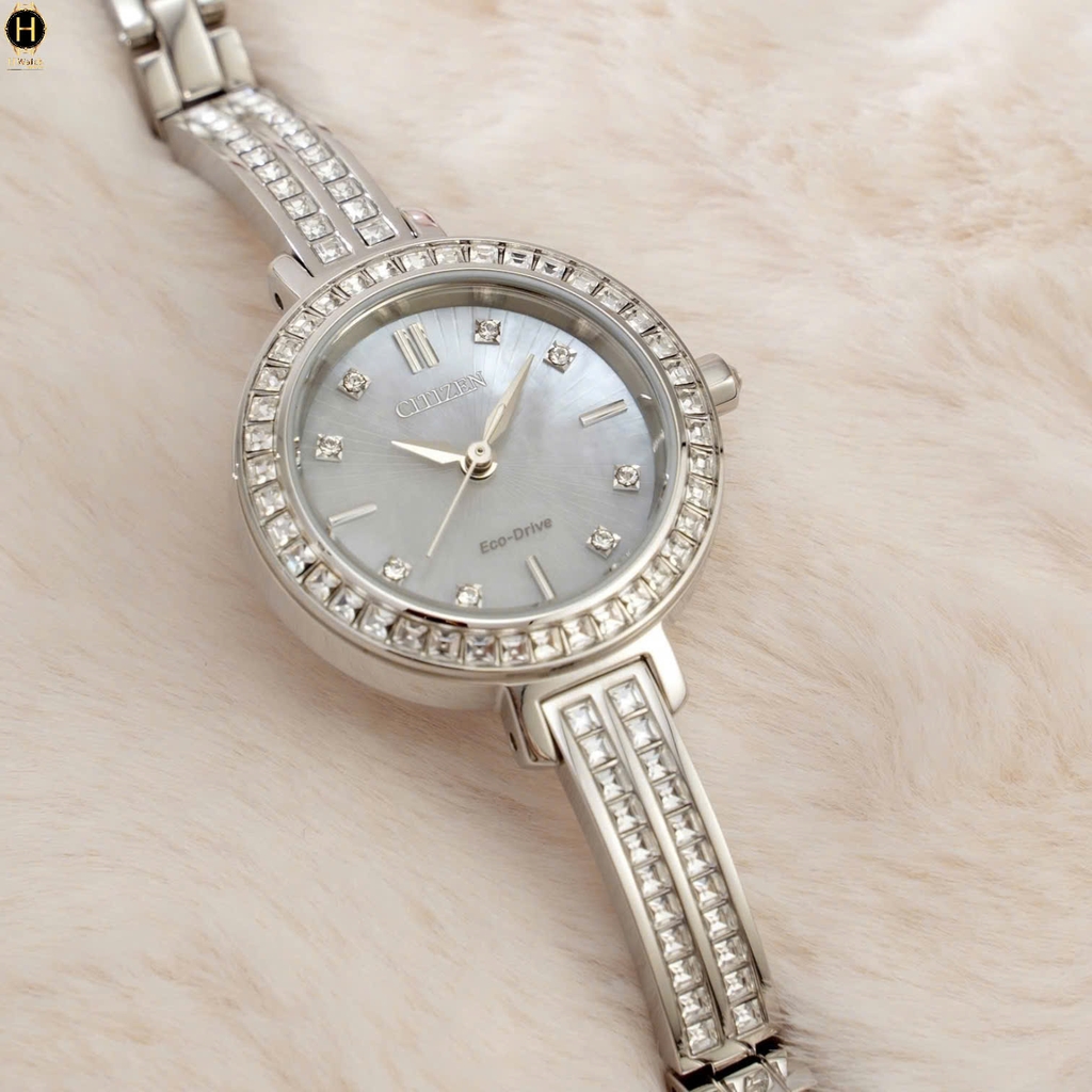 Đồng Hồ Nữ Citizen Quartz Eco-Drive EM0860-51D