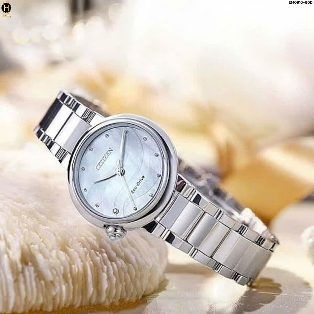 Đồng Hồ Nữ Citizen L Quartz Eco-Drive EM0910-80D