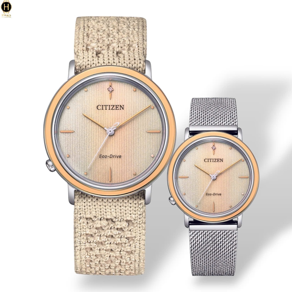 Đồng Hồ Nữ Citizen Quartz Eco-Drive L 10th Anniversary EM1006-40A