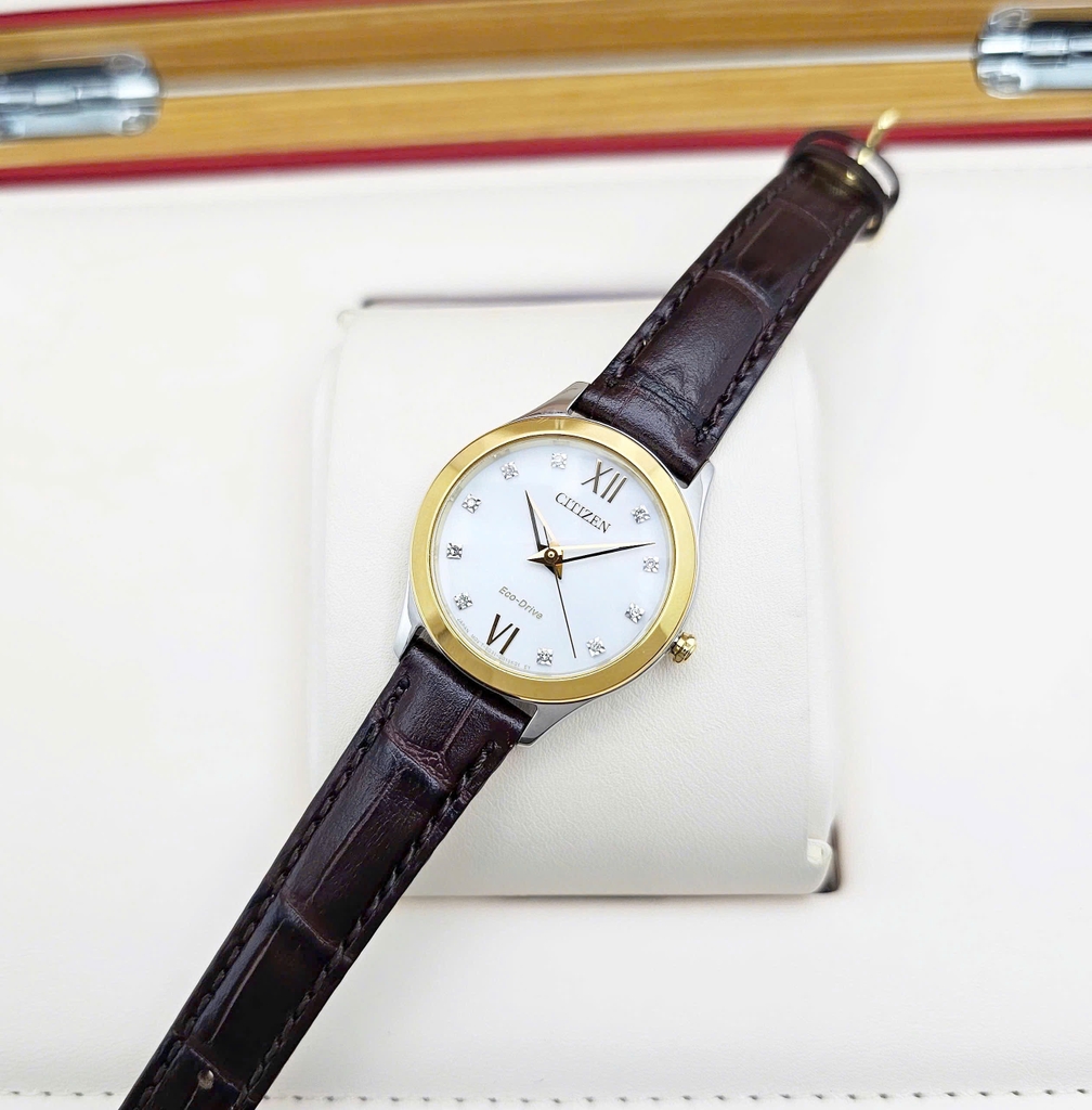 Đồng Hồ Nữ Citizen Quartz Eco-Drive LTR EM1018-24A