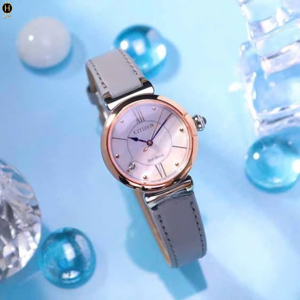 Đồng Hồ Nữ Citizen Quartz Eco-Drive L EM1074-15D