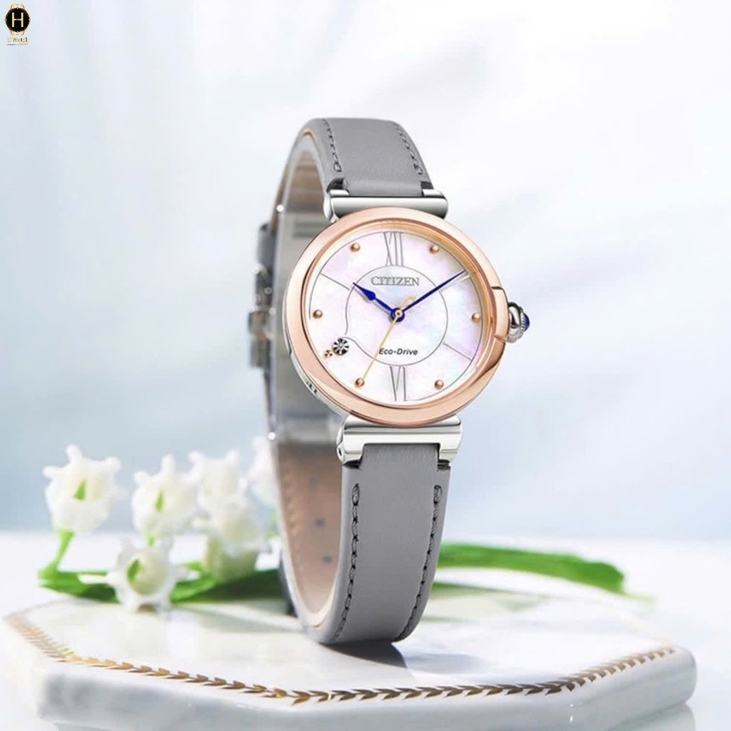 Đồng Hồ Nữ Citizen Quartz Eco-Drive L EM1074-15D
