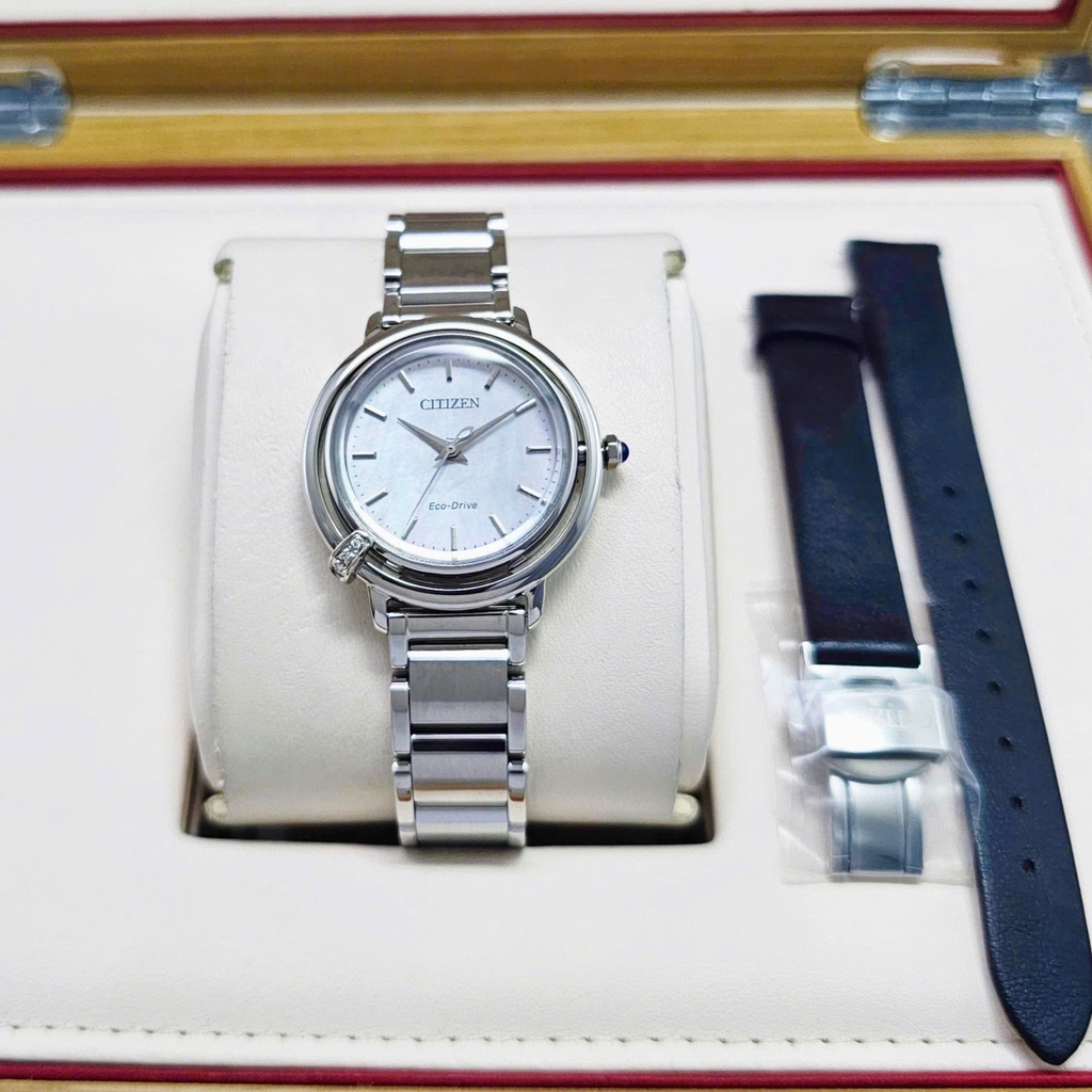 Đồng Hồ Nữ Citizen L Quartz Eco-Drive EM1090-60D