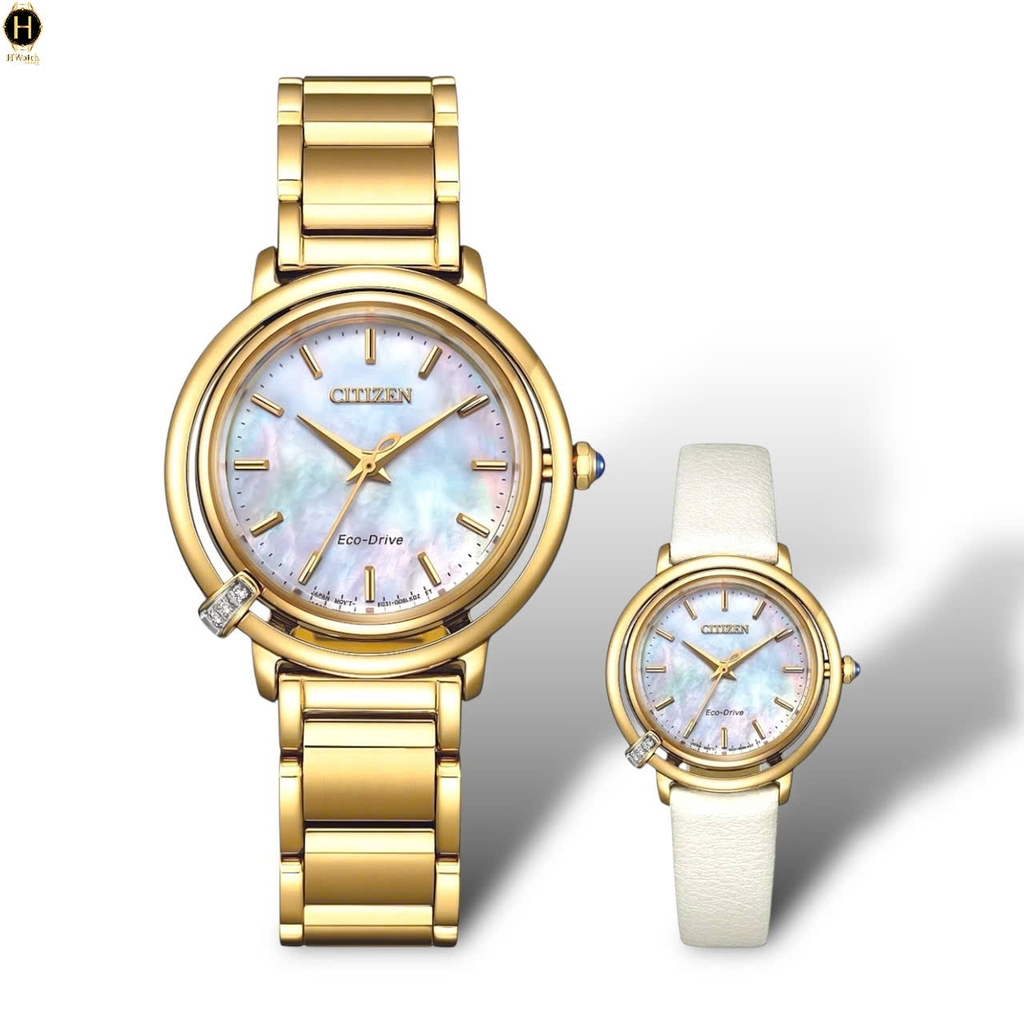 Đồng Hồ Nữ Citizen L Quartz Eco-Drive EM1092-64D