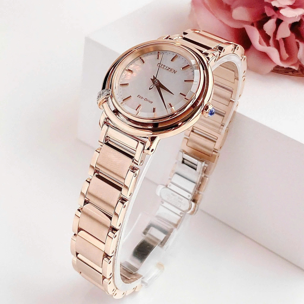 Đồng Hồ Nữ Citizen Quartz Eco-Drive L Arcly EM1098-68D