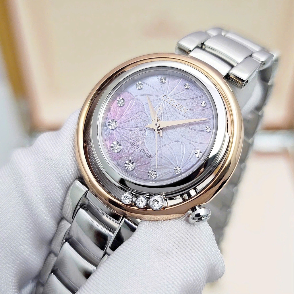 Đồng Hồ Nữ Citizen L Quartz Eco-Drive EM1114-80Y