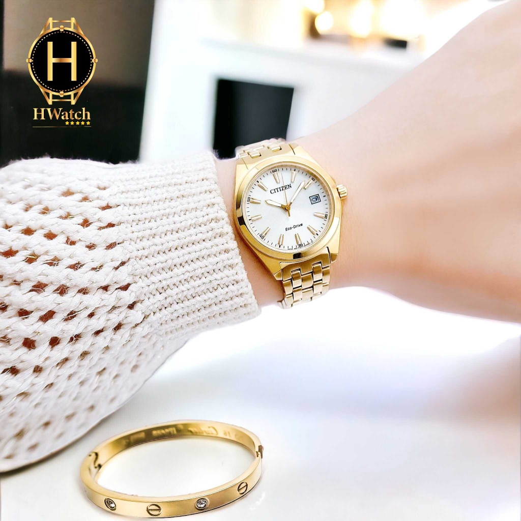 Đồng Hồ Nữ Citizen Quartz Eco-Drive Peyten EO1222-50P