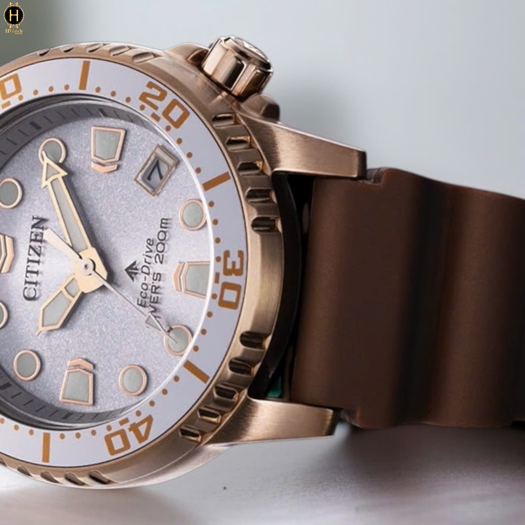 Đồng Hồ Nữ Citizen Quartz Eco-Drive Promaster Diver's 200M EO2022-02A