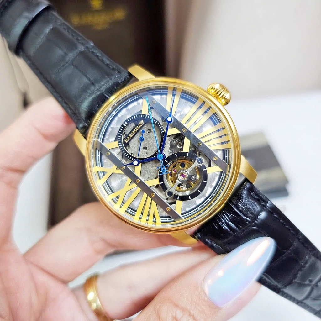 Đồng Hồ Nam Thomas Earnshaw Automatic Open heart ES-8095-02