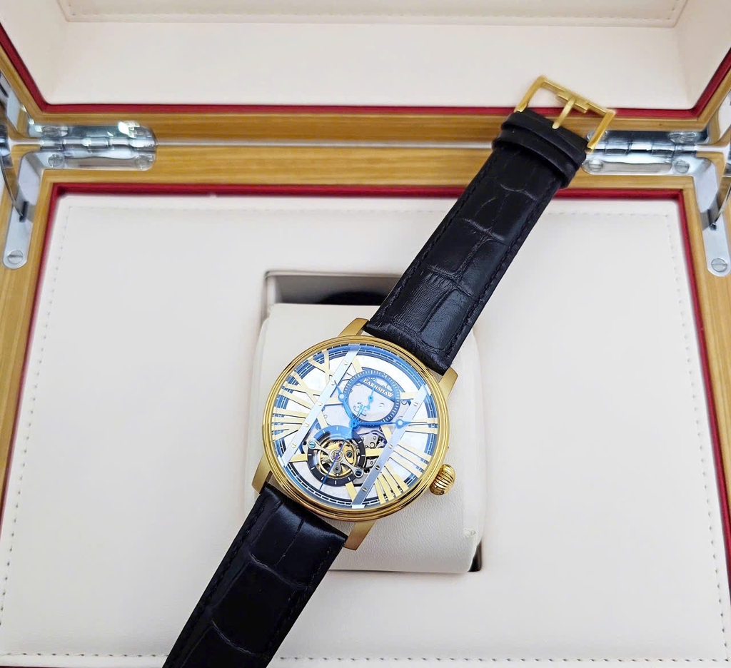 Đồng Hồ Nam Thomas Earnshaw Automatic Open heart ES-8095-02