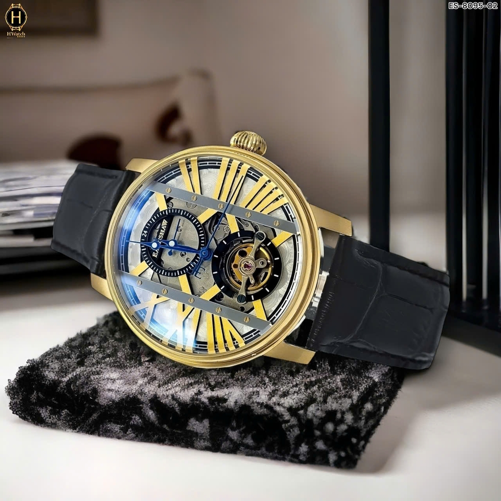 Đồng Hồ Nam Thomas Earnshaw Automatic Open heart ES-8095-02