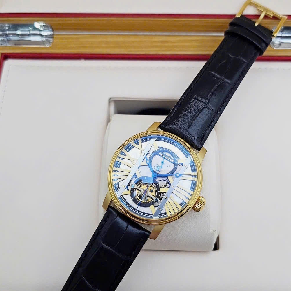Đồng Hồ Nam Thomas Earnshaw Automatic Open heart ES-8095-02