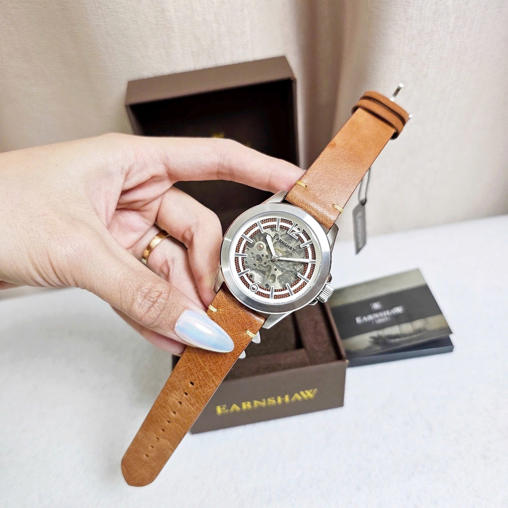 Đồng Hồ Nam Thomas Earnshaw Automatic Open Heart ES-8217-02
