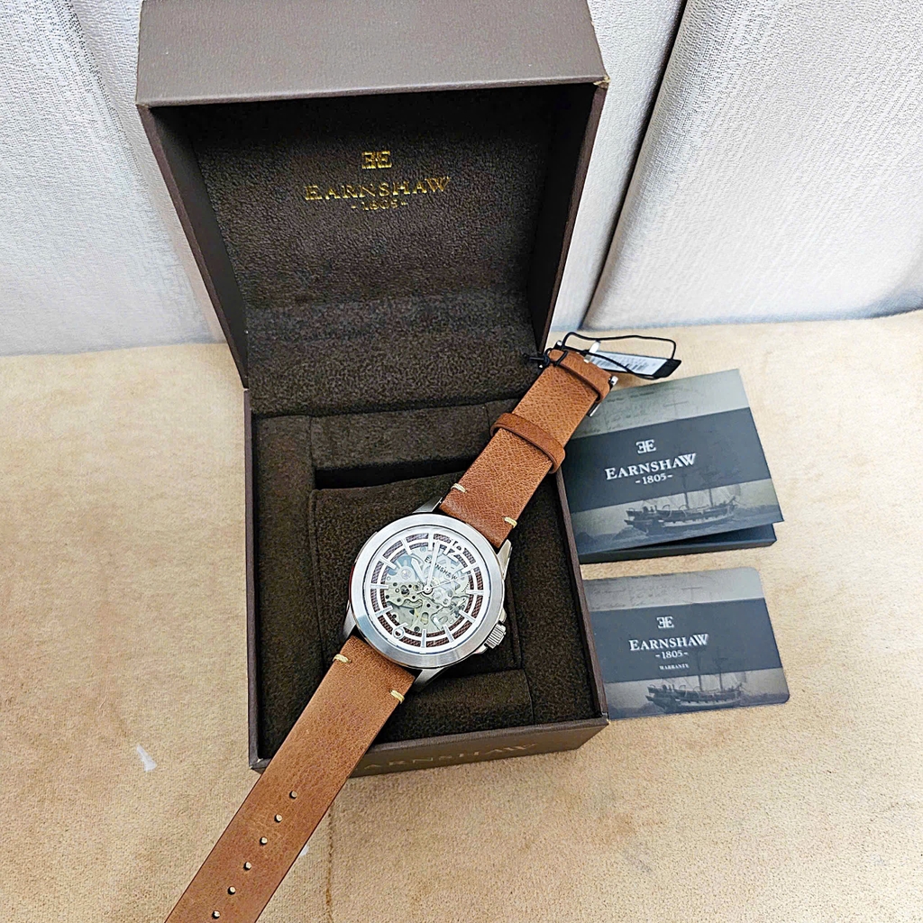 Đồng Hồ Nam Thomas Earnshaw Automatic Open Heart ES-8217-02
