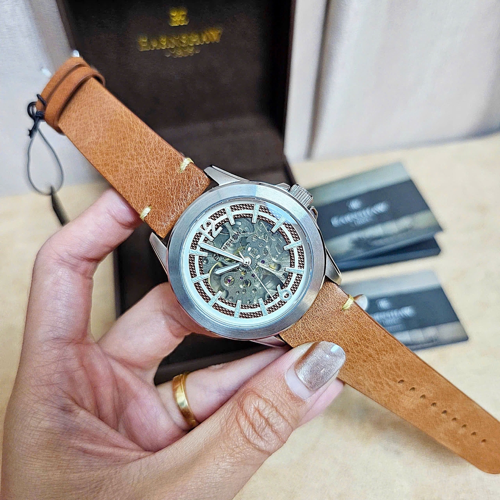 Đồng Hồ Nam Thomas Earnshaw Automatic Open Heart ES-8217-02