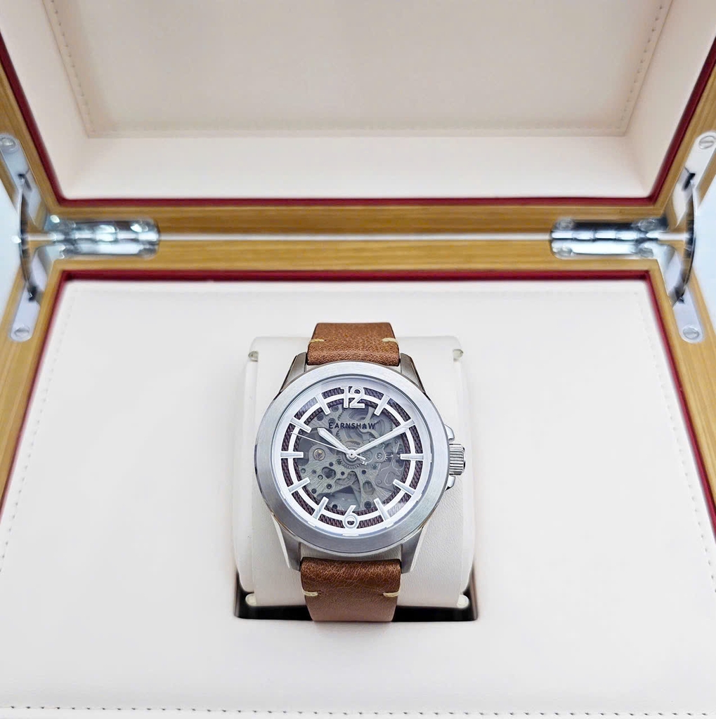 Đồng Hồ Nam Thomas Earnshaw Automatic Open Heart ES-8217-02