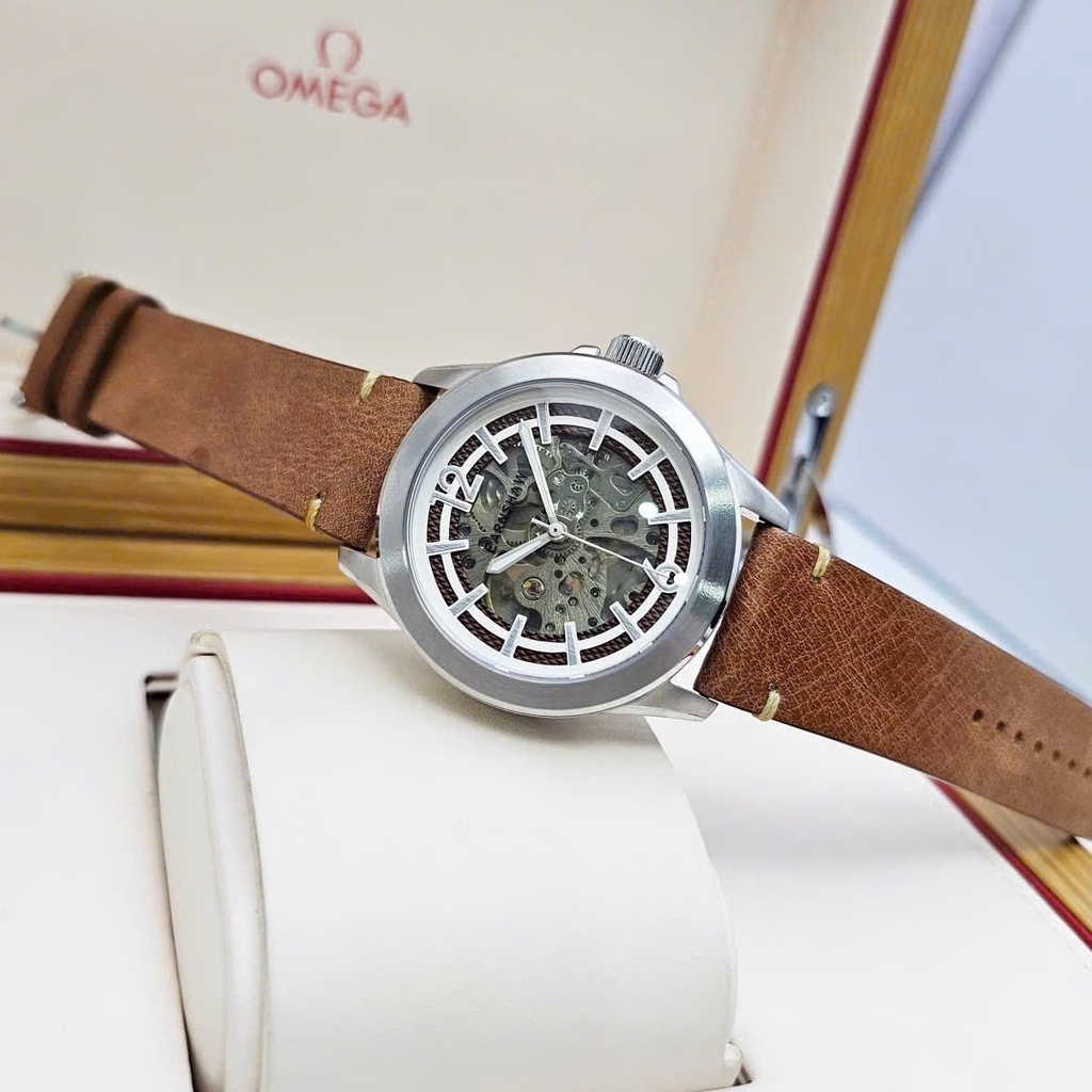 Đồng Hồ Nam Thomas Earnshaw Automatic Open Heart ES-8217-02