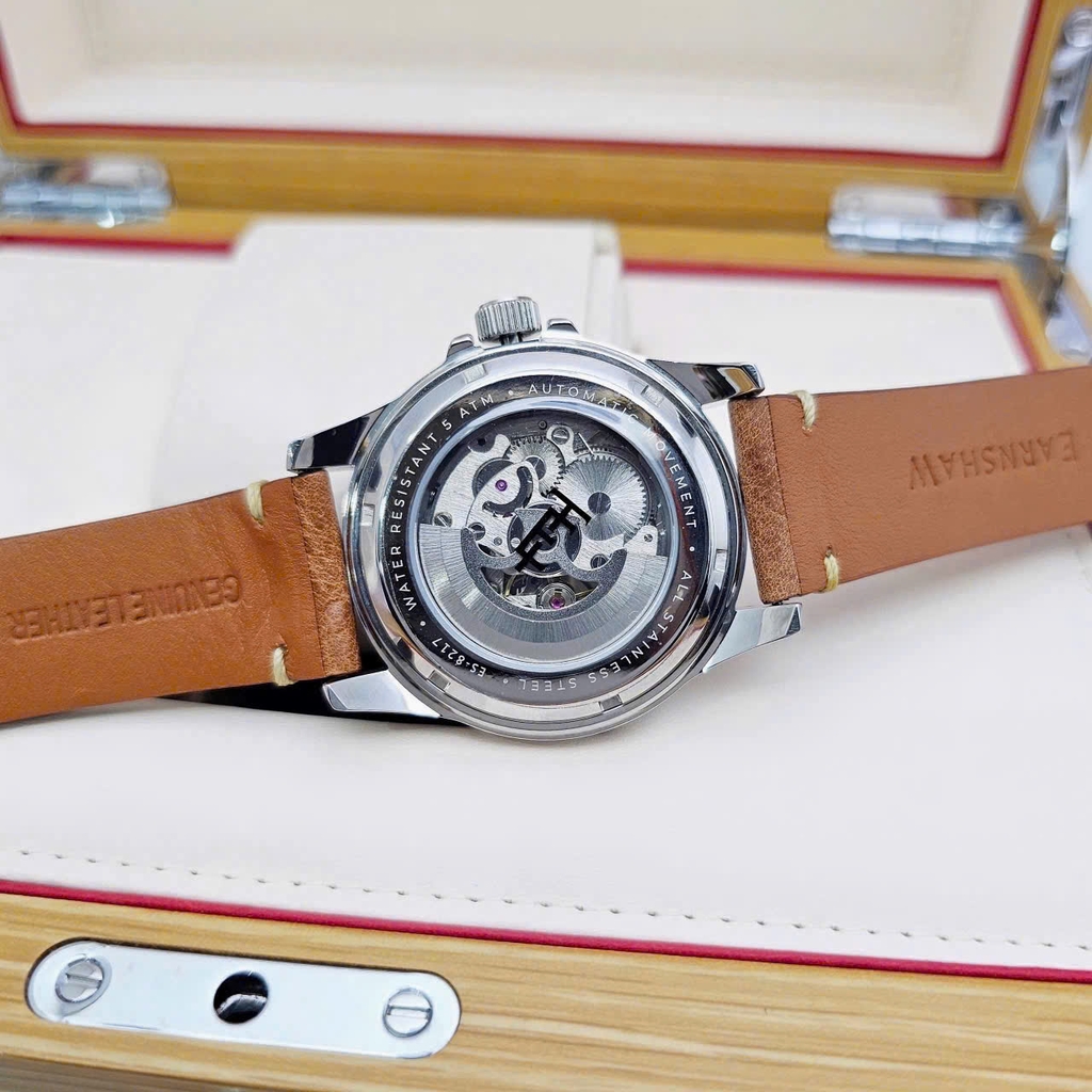 Đồng Hồ Nam Thomas Earnshaw Automatic Open Heart ES-8217-02