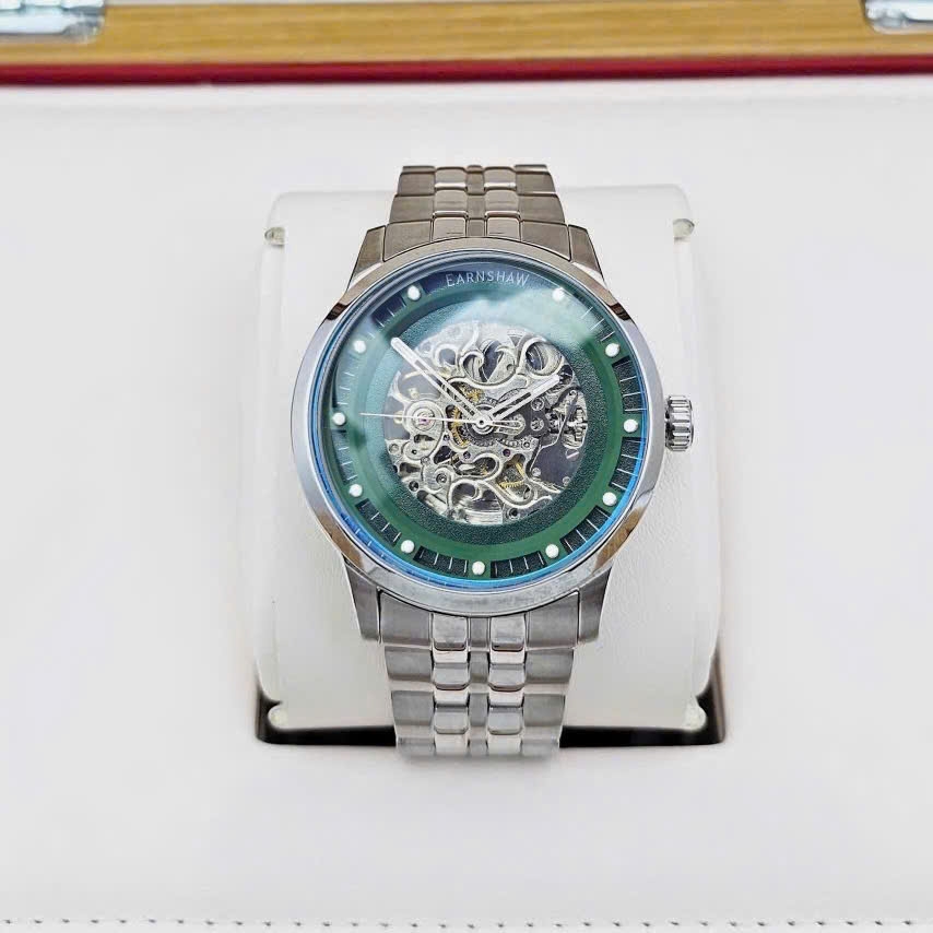 Đồng Hồ Nam Thomas Earnshaw Automatic Open Heart ES-8237-11