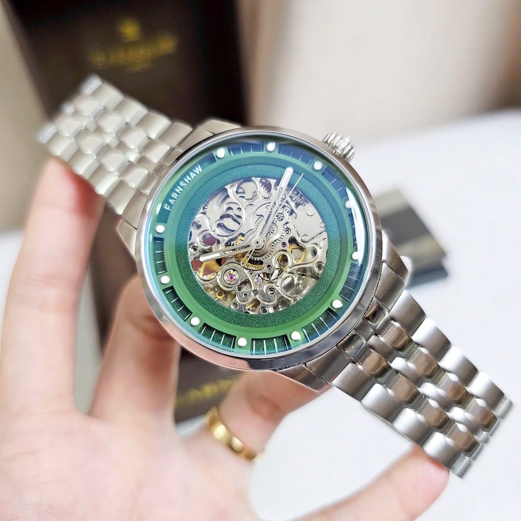 Đồng Hồ Nam Thomas Earnshaw Automatic Open Heart ES-8237-11