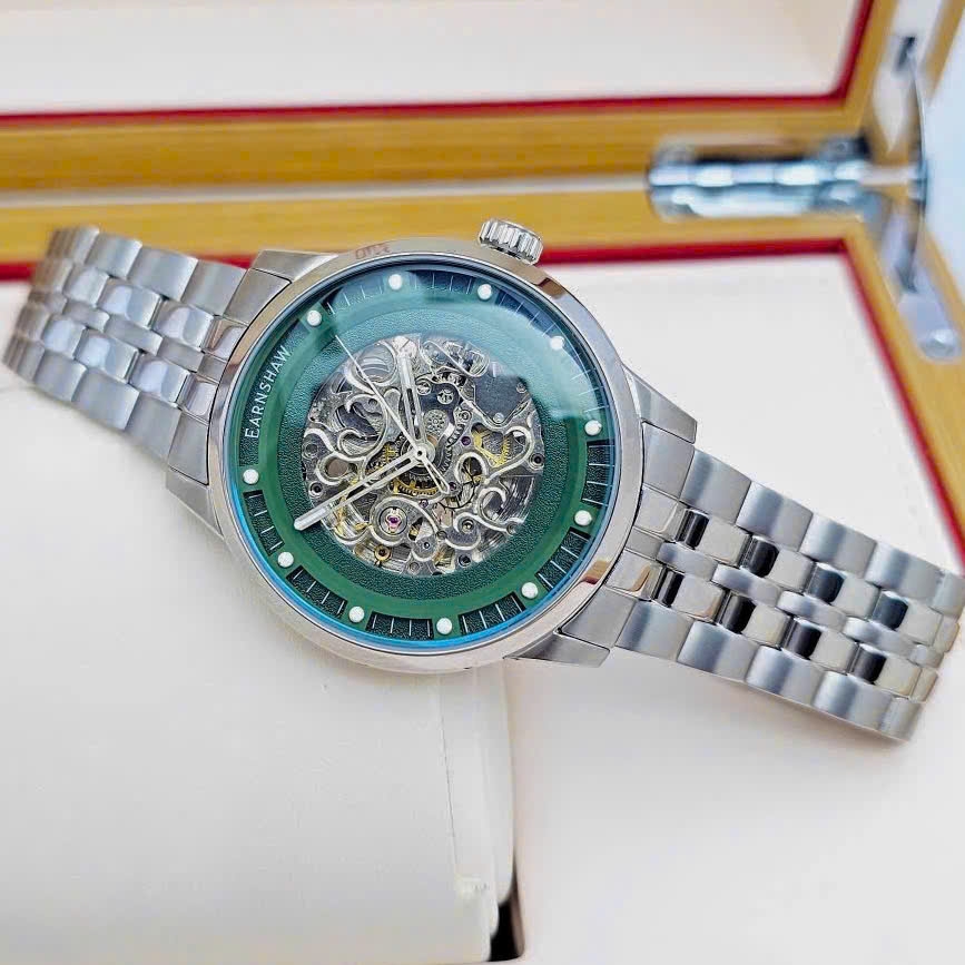 Đồng Hồ Nam Thomas Earnshaw Automatic Open Heart ES-8237-11