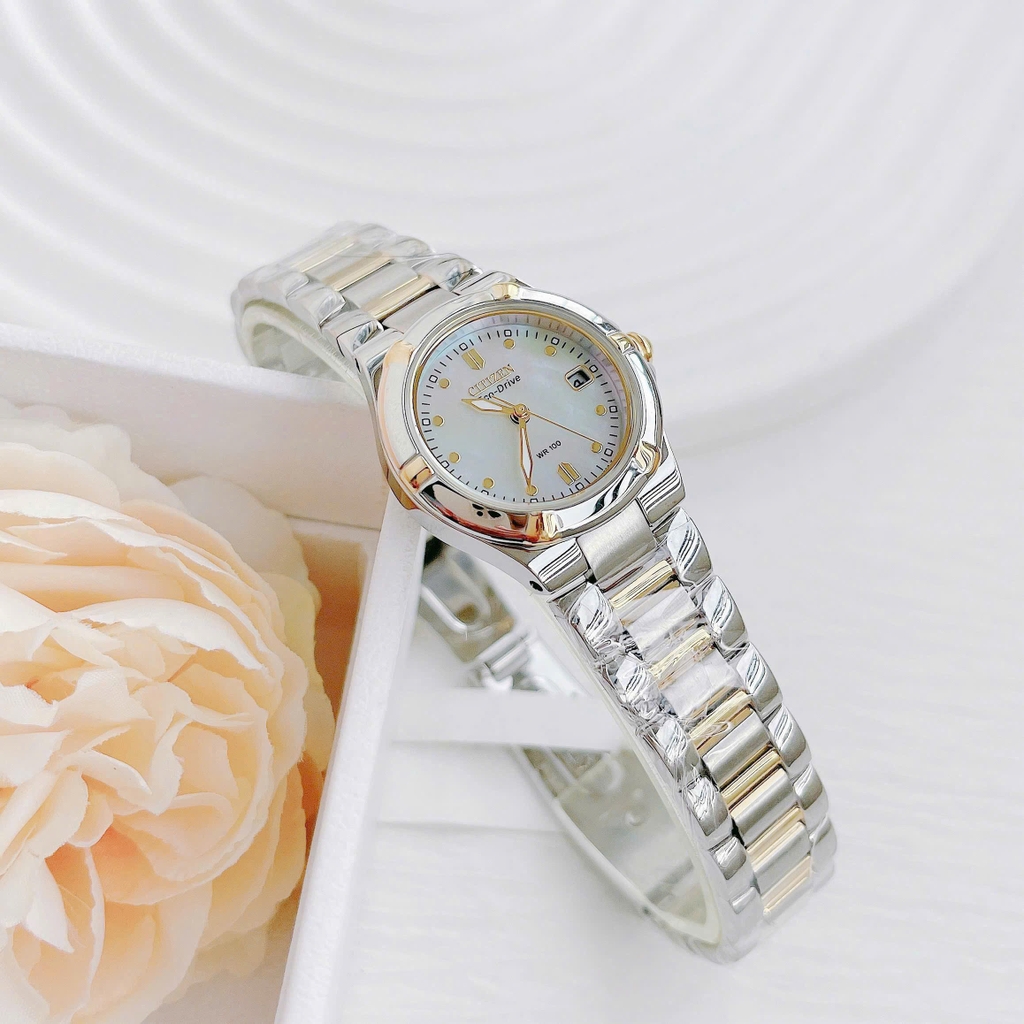 Đồng Hồ Nữ Citizen Quartz Eco-Drive Riva EW1534-57D