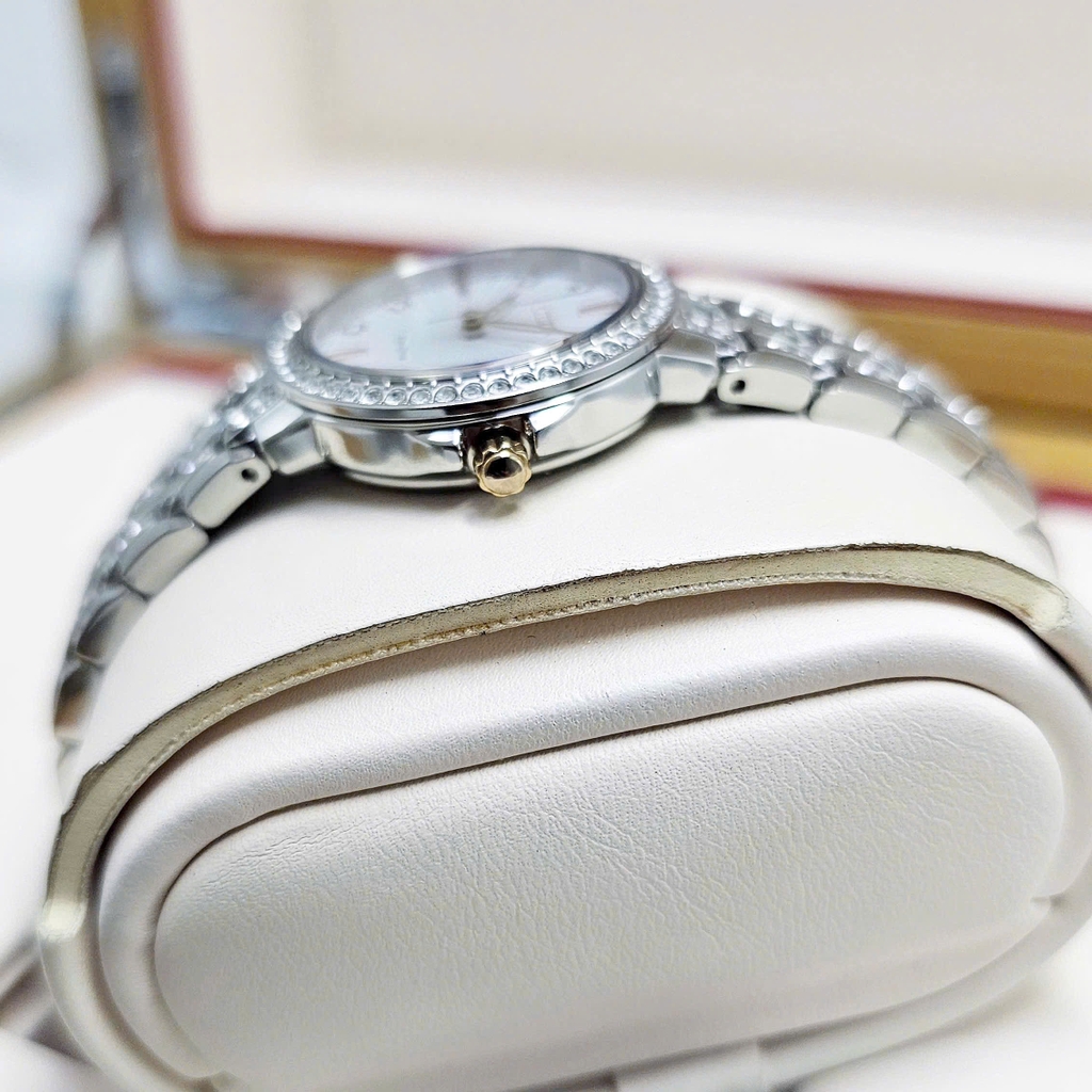 Đồng Hồ Nữ Citizen Quartz Eco-Drive Silhouette Crystal EW2340-58A