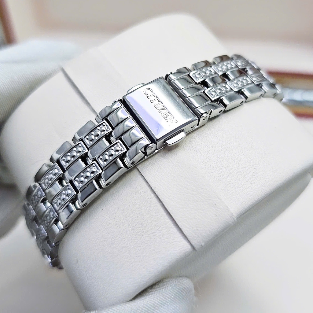 Đồng Hồ Nữ Citizen Quartz Eco-Drive Silhouette Crystal EW2340-58A