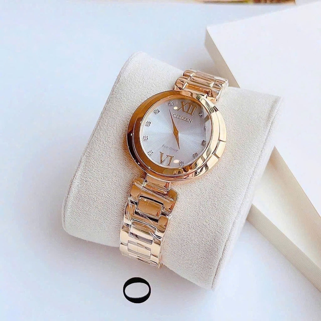 Đồng Hồ Nữ Citizen Quartz Eco -Drive Capella Collection EX1512-53A