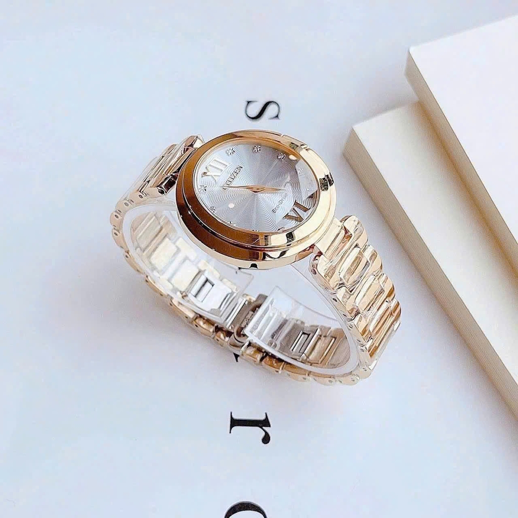 Đồng Hồ Nữ Citizen Quartz Eco -Drive Capella Collection EX1512-53A