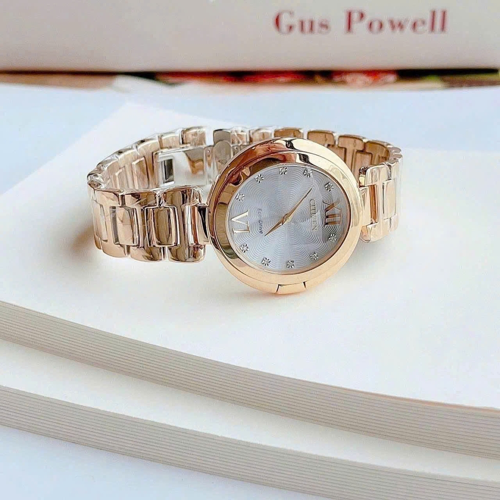 Đồng Hồ Nữ Citizen Quartz Eco -Drive Capella Collection EX1512-53A