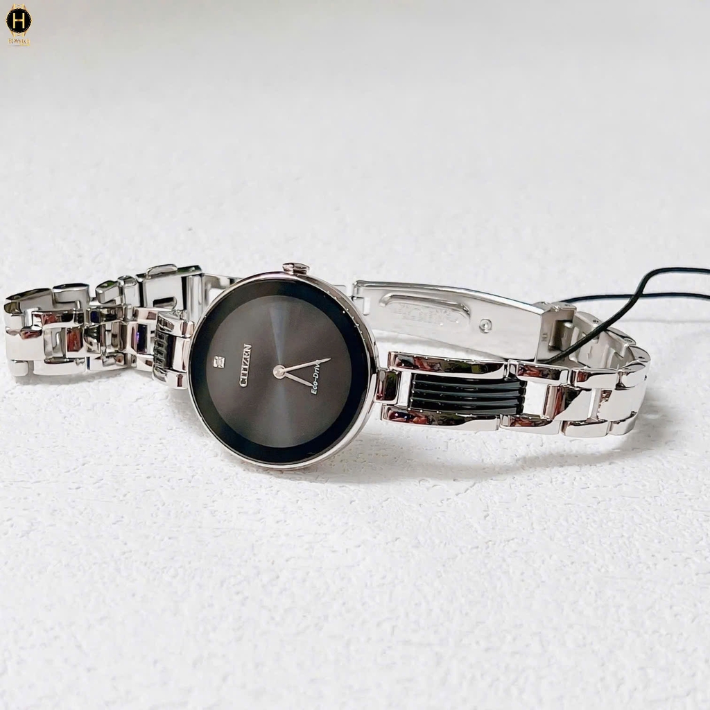 Đồng Hồ Nữ Citizen Quartz Eco-drive Silhouette EX1538-50E