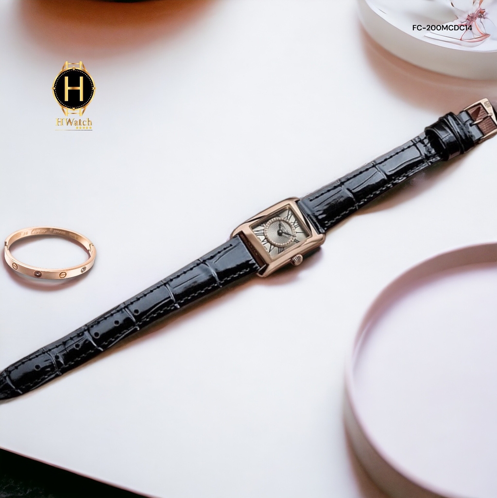 Đồng Hồ Nữ Frederique Constant Pin FC-200MCDC14 CLASSICS CARREE LADIES Diamond