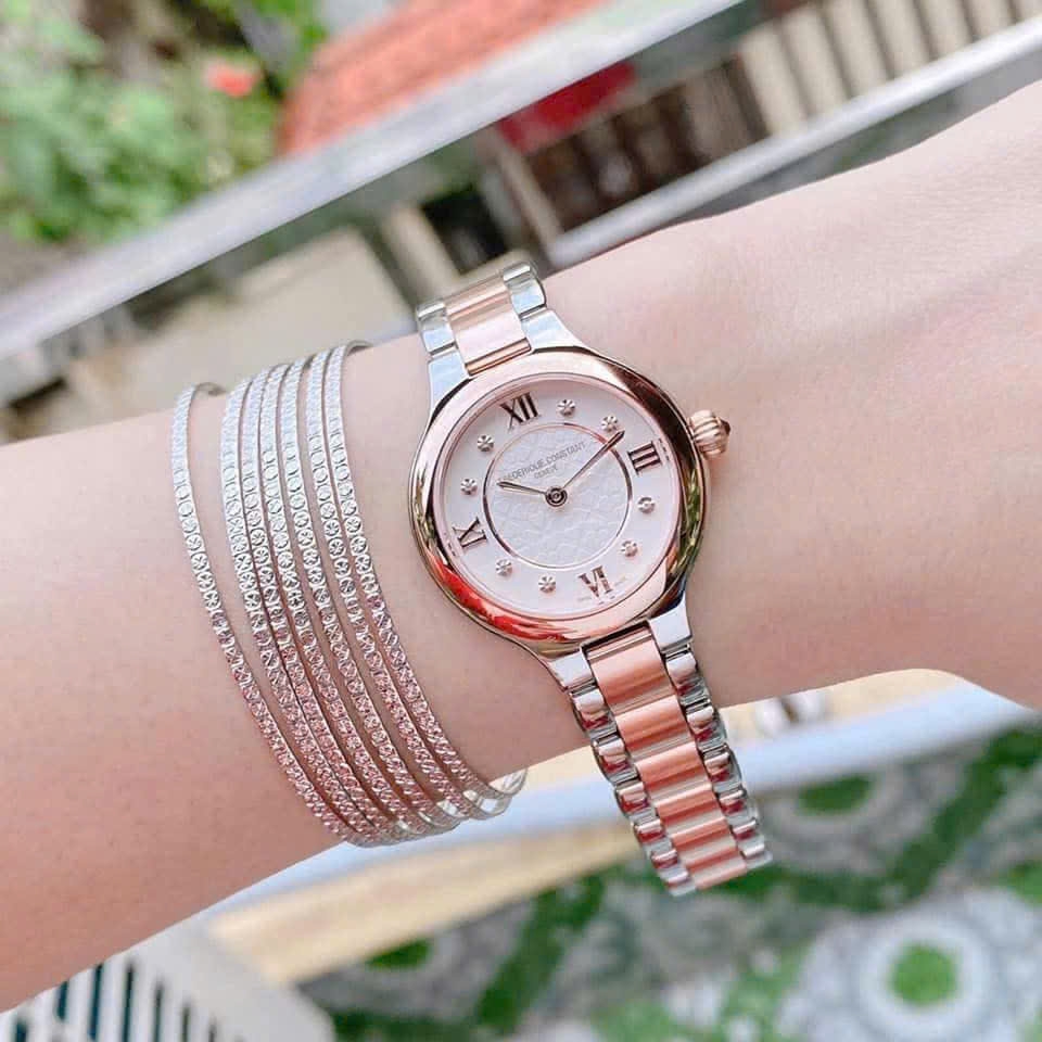 Đồng Hồ Nữ Frederique Constant Quartz Classics Delight FC-200WHD1ER32B ( FC200WHD1ER32B )