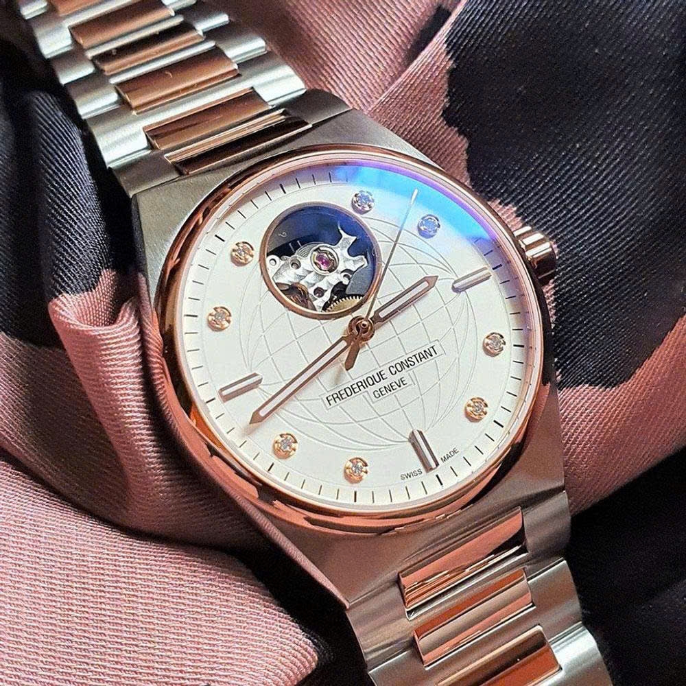 Đồng Hồ Nữ Frederique Constant Automatic Highlife Ladies Heart Beat FC-310VD2NH2B (FC310VD2NH2B )