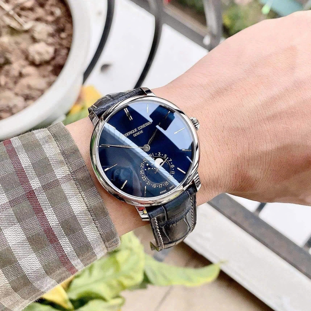Đồng Hồ Nam Frederique Constant Automatic Slimline Moonphase FC-705N4S6 ( FC705N4S6 )