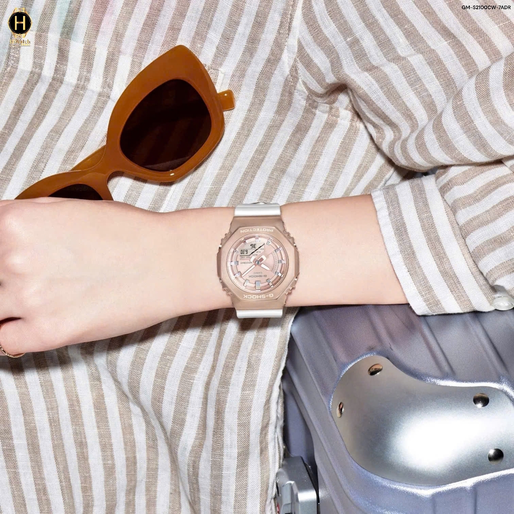Đồng Hồ Unisex Casio Quartz Gshock GM-S2100CW-7ADR