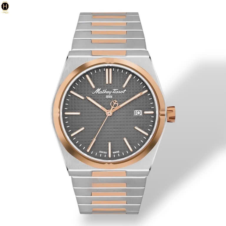 Đồng Hồ Nam Mathey Tissot Quartz PRX H117RS