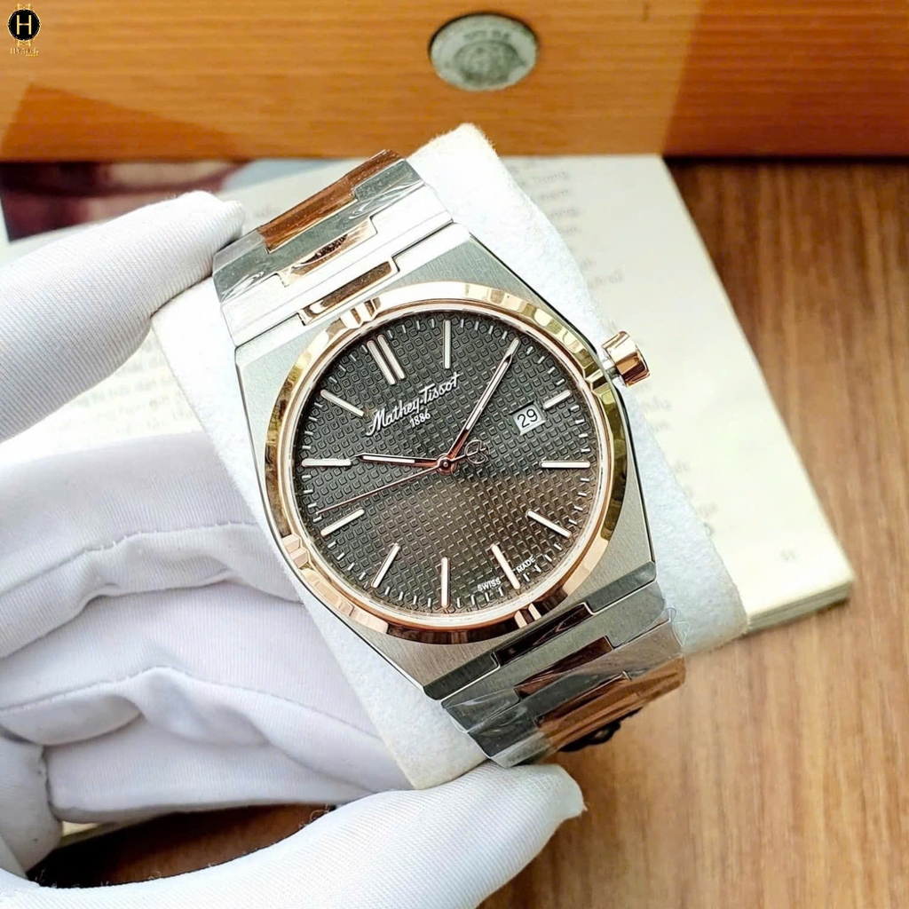 Đồng Hồ Nam Mathey Tissot Quartz PRX H117RS