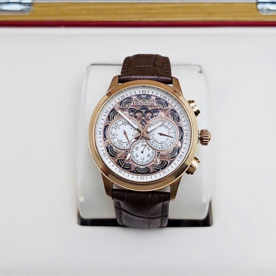 Đồng Hồ Nam Heritor Automatic Multi-Color HERHS2705