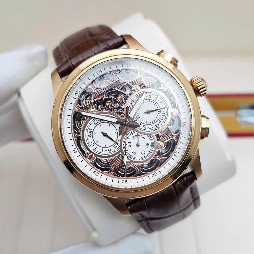 Đồng Hồ Nam Heritor Automatic Multi-Color HERHS2705
