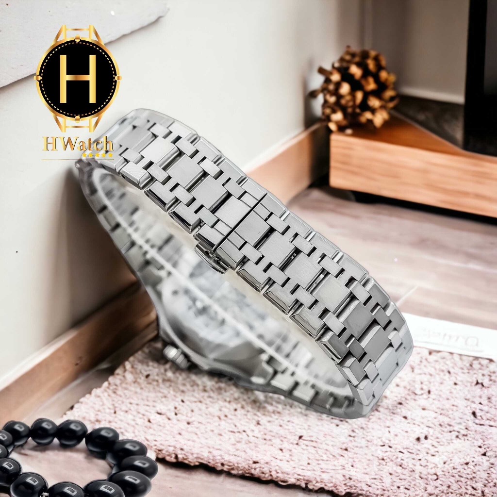 Đồng Hồ Nam I&W Carnival Automatic 735G Dây Thép Vỏ Trắng Mặt Xám Sapphire