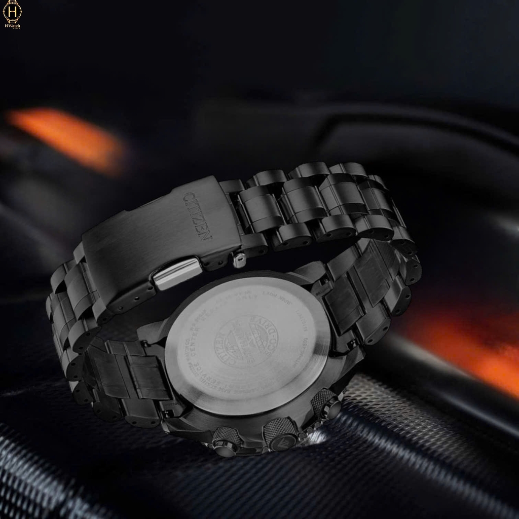 Đồng Hồ Nam Citizen Quartz Eco-Drive Promaster Radio Controlled Black JY8085-81E