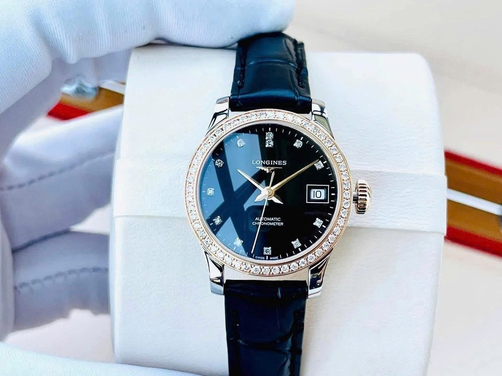 Đồng Hồ Nữ Longines Automatic Record Chronometer L2.320.5.59.2 ( L23205592