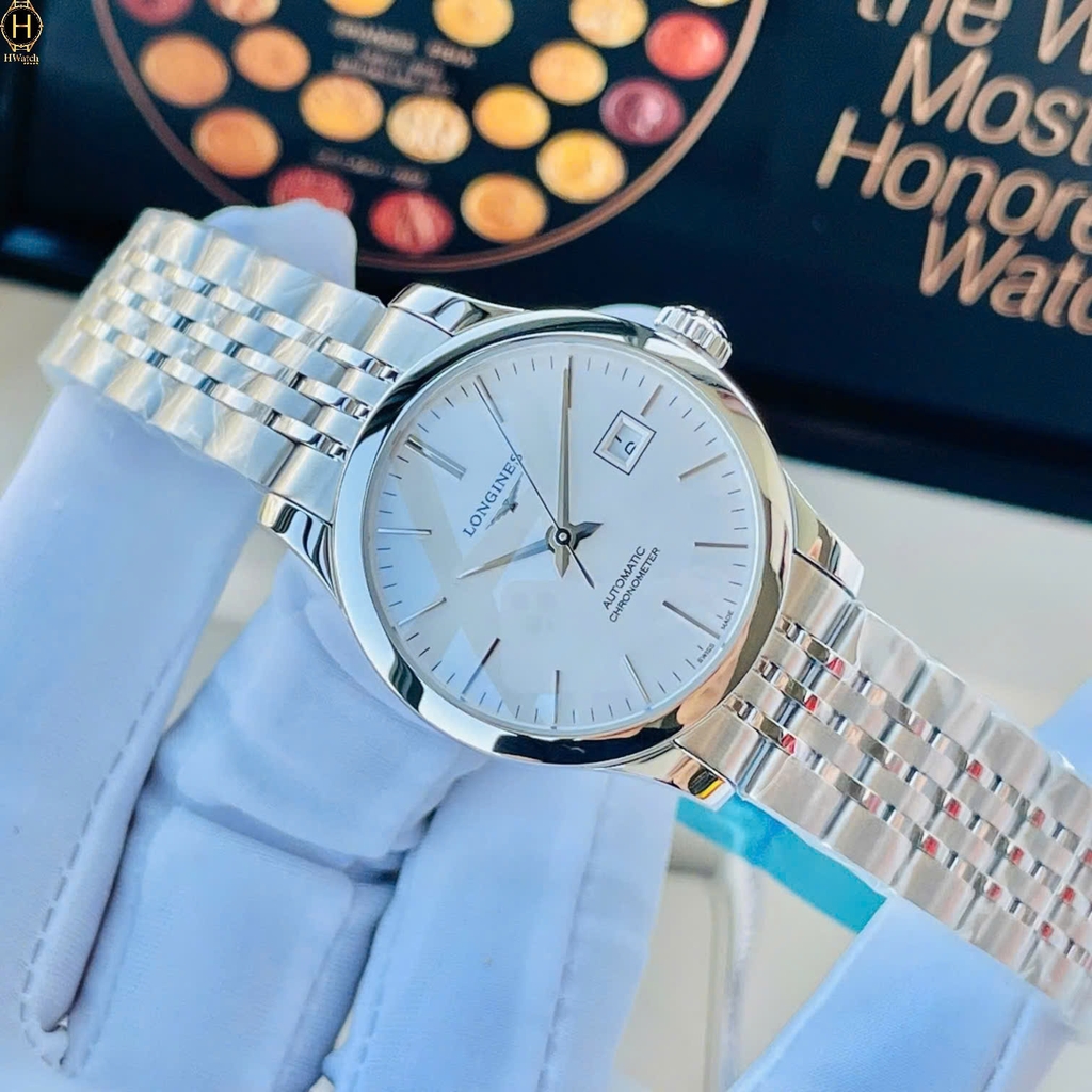 Đồng Hồ Nữ Longines Automatic Record L2.321.4.72.6 ( L23214726 )